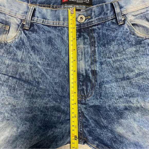 Southpole Baggy Jeans Men 42x32 * Distress 90s Y2K Blue Hip Hop Skater 82628 - Picture 9 of 16